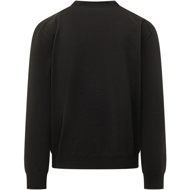 Givenchy  Maglia Girocollo con Lettering Frontale schwarz(Image 2)