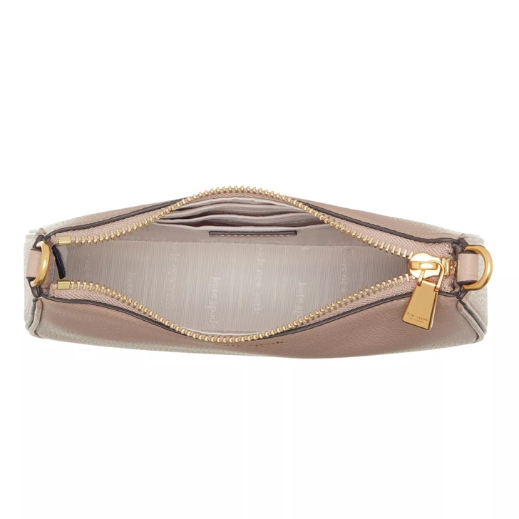 kate spade new york Morgan Leather Double Up Crossbody Bag, Kraft Paper at  John Lewis & Partners