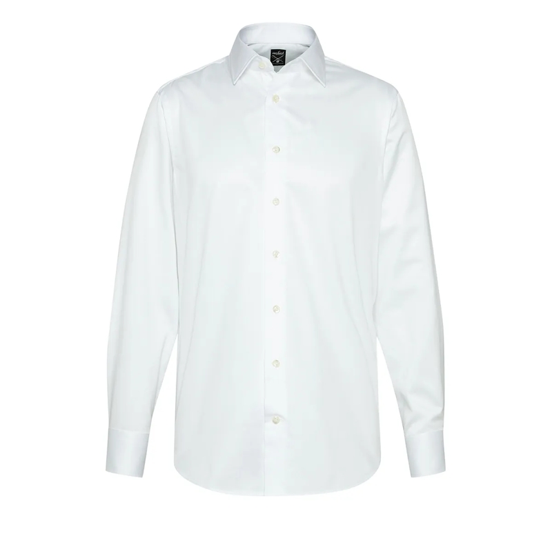 VAN LAACK Hemd Hemd Tailor Fit Uni weiss