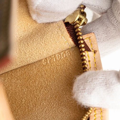 Louis Vuitton Schultertasche 2006 Nomade Petit Bucket braun (Image 2)