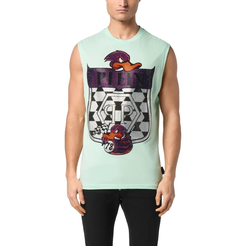 Philipp Plein Top Tanktop grün(Image 3)