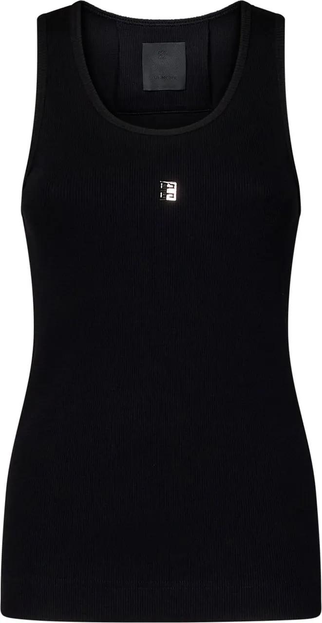 Givenchy - Givenchy Top Black - Größe M - schwarz