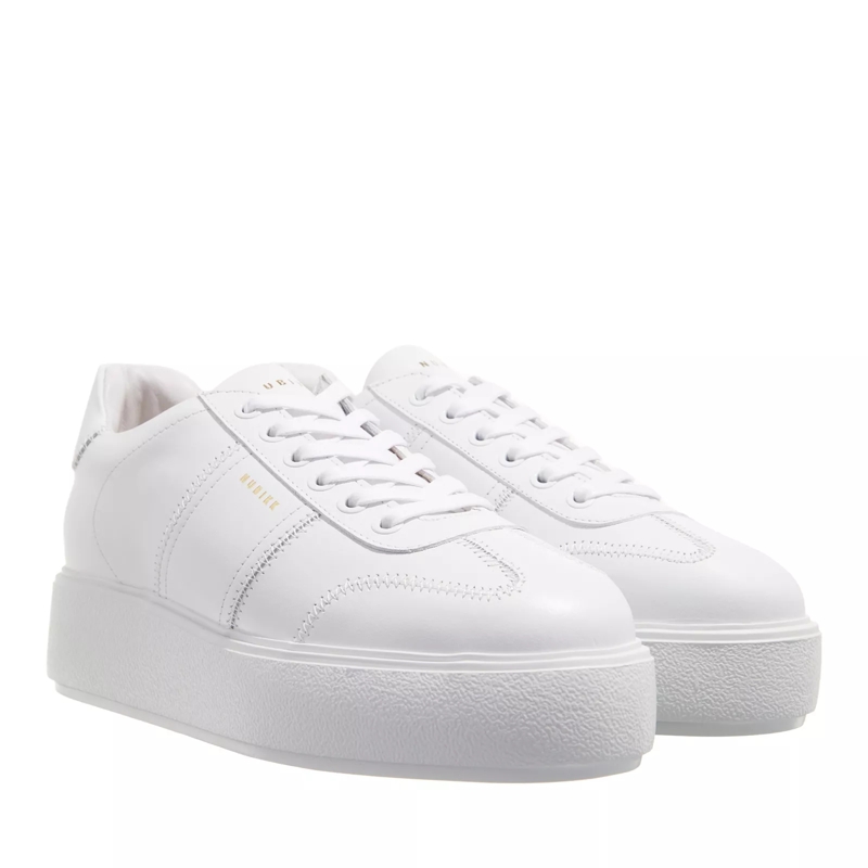 Nubikk Platform Sneakers Elise Wing White Leather