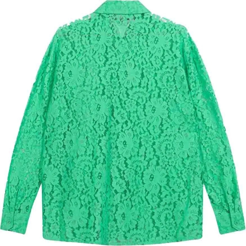 ALIX Bluse Alix The Label Lace Blouses Groen 2403943592 grün (Image 3)