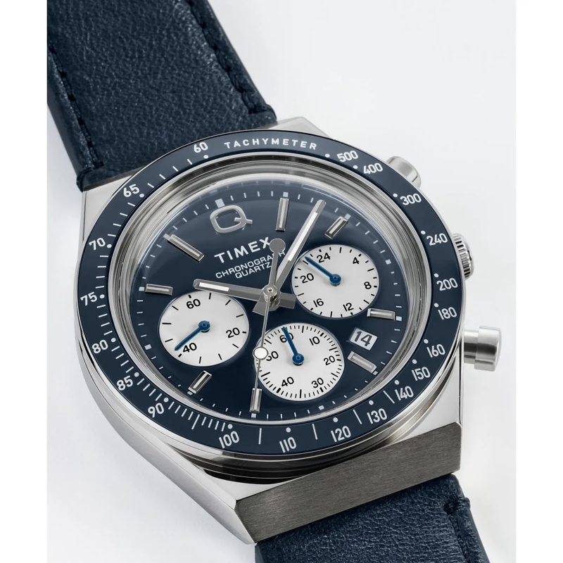 Timex Automatikuhr Chronographenuhr Q Timex schwarz (Image 3)