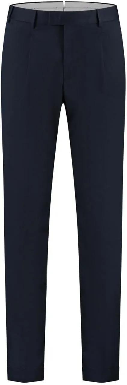 Thumbnail - Pt Torino - Cotton Masterfit, One Pleat - Größe 50 - blue
