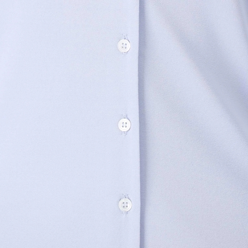 Kimmich Trikot Donsjas Leichte Jacke aus Viskose-Crêpe blau(Image 3)