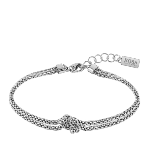Boss Rosette Bracelet Silver Armband