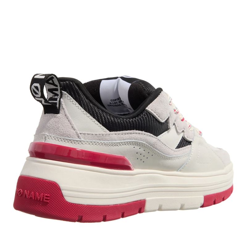 No Name Lage-top sneaker Nollie Sneaker W Dove/Black Tpu Red(Image 3)
