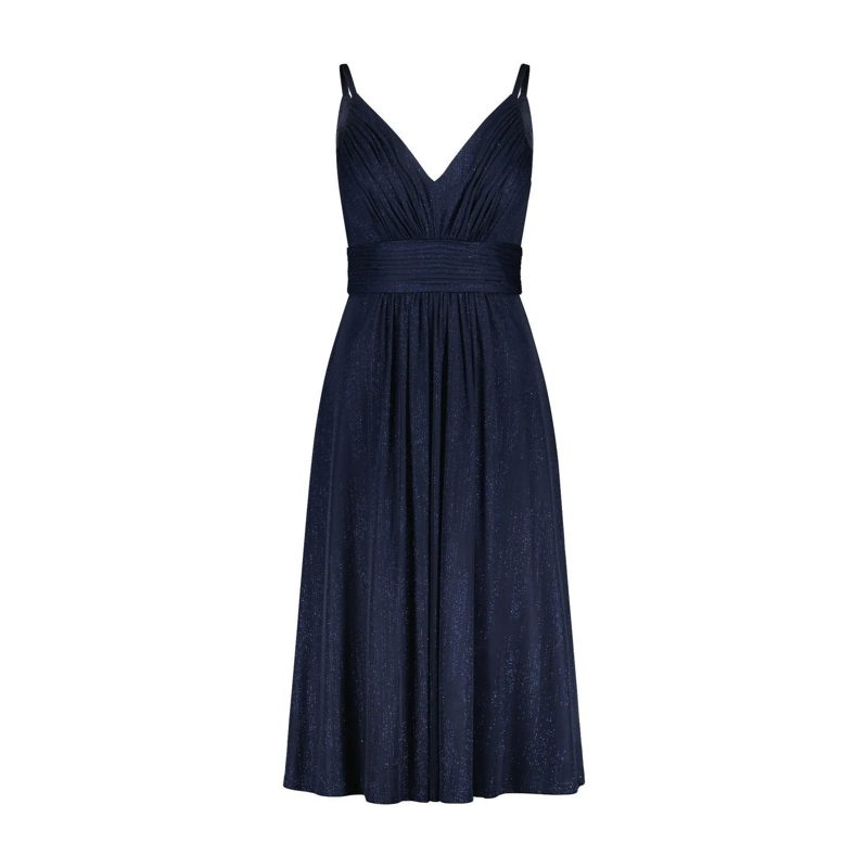 Vera Mont Minikleid Cocktailkleid im Glitzer-Look Dunkelblau(Image 2)