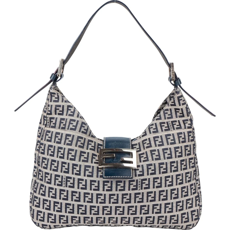 Fendi Schultertasche Fendi FF Monogram Baguette Handbag mehrfarbig