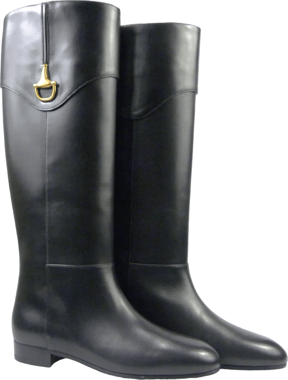 Thumbnail - Gucci Stiefeletten - Stivale in pelle con mezzo Morsetto - Gr. 40 (EU) - in Schwarz - für Damen
