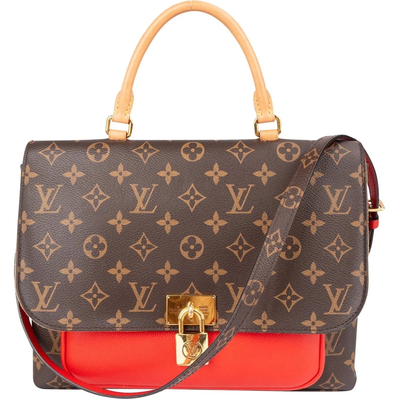 Louis Vuitton Tote Louis Vuitton Monogram Canvas Marignan Handbag braun