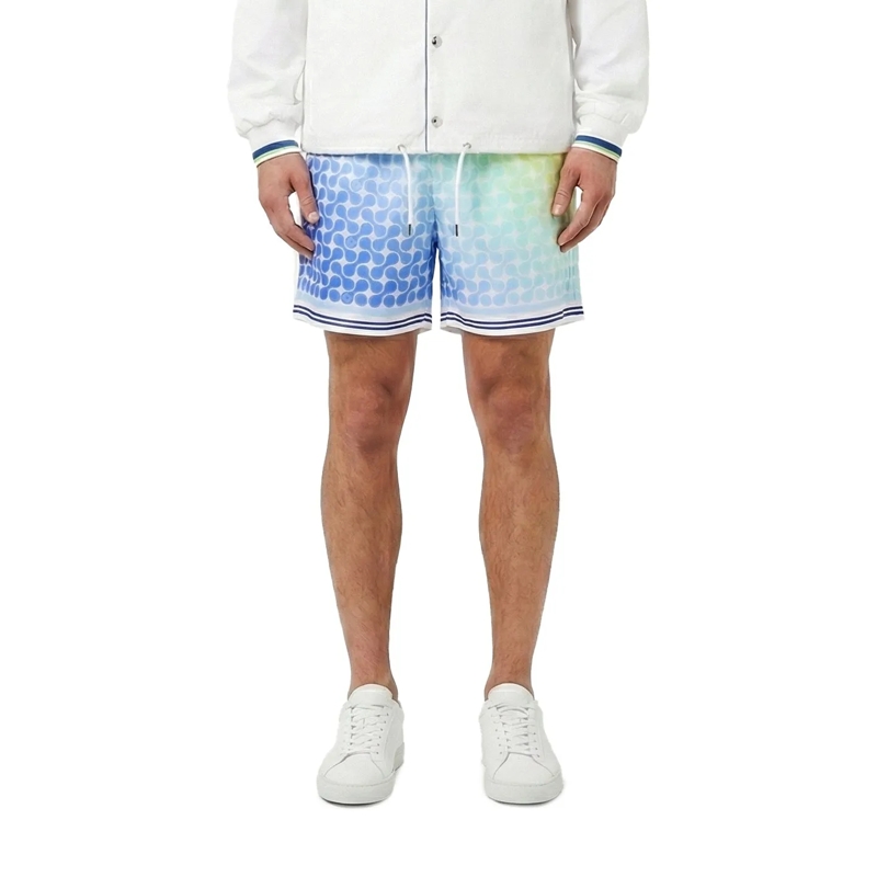 Casablanca Bermuda Shorts aus Seide mehrfarbig(Image 2)
