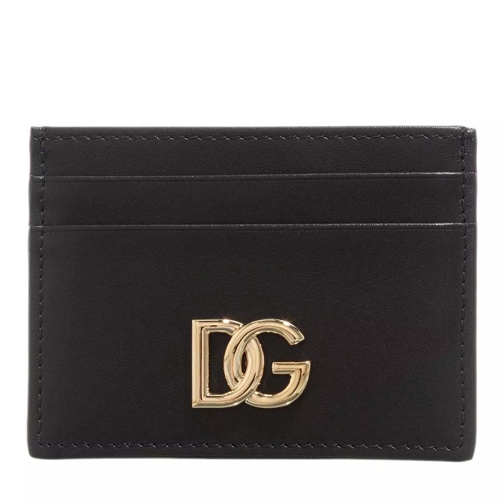 Dolce&Gabbana Vitello Liscio Black Card Case