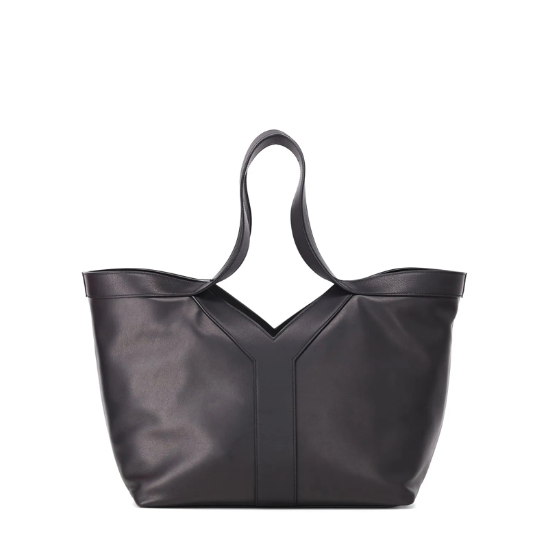 Saint Laurent Crossbody Bag Y Tote Bag aus Leder schwarz(Image 2)