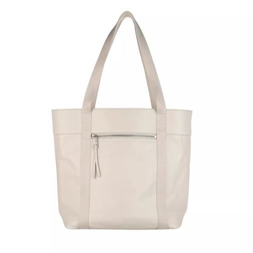 Saint Laurent Daily Cabas Shopper Blanc Vintage Shopping Bag