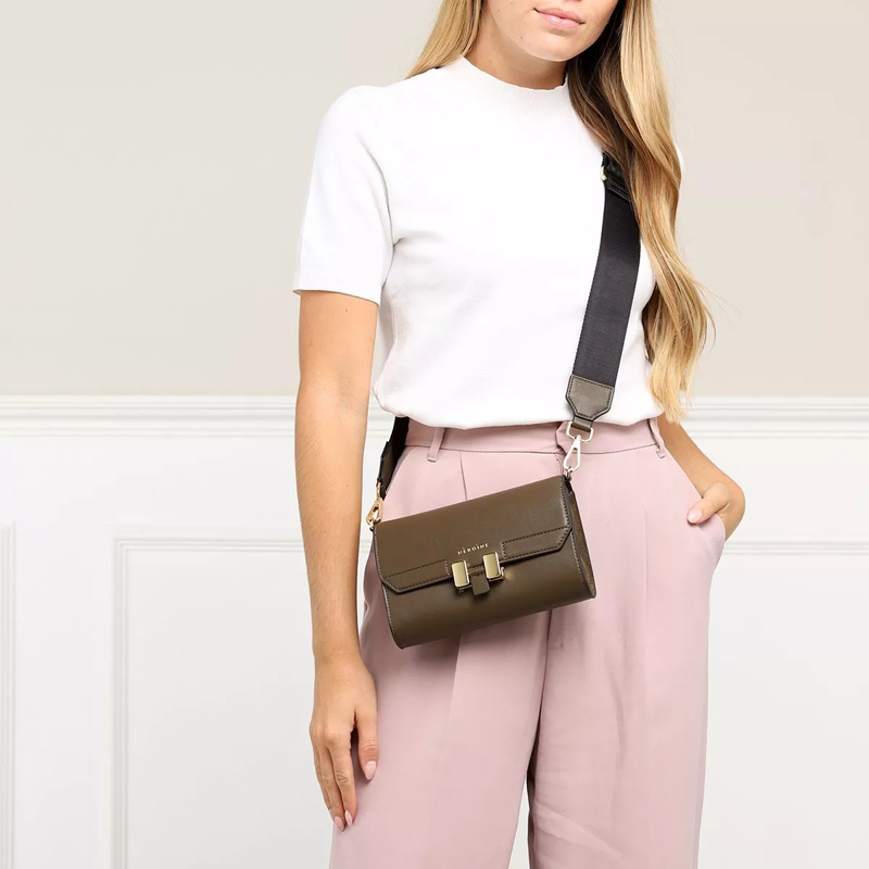 Maison Hēroïne Crossbody Bag Carrie Crossbody Dark Khaki(Image 2)