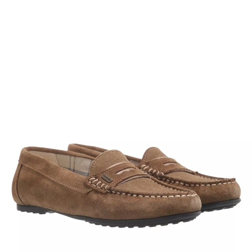 Barbour Barbour Pippa Taupe Suede Loafer