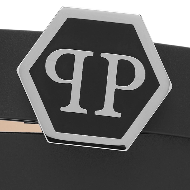 Philipp Plein Gürtel Gürtel Hexagon schwarz(Image 2)
