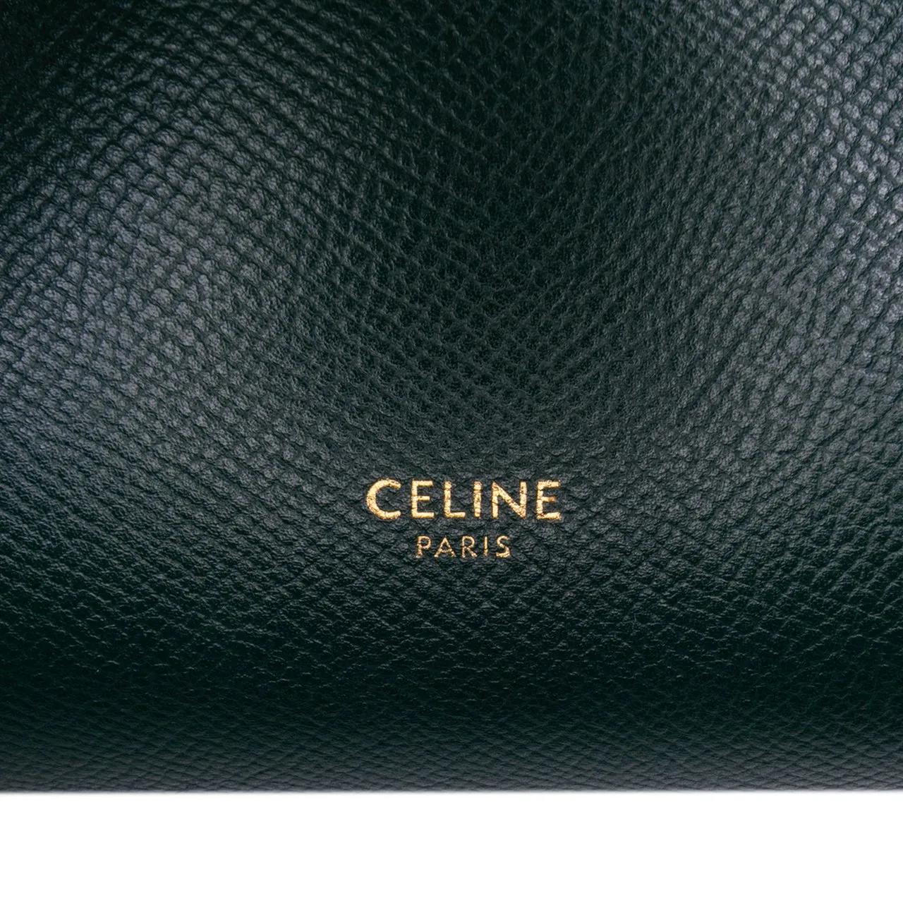 Thumbnail - Celine Hobo Bags - Nano Grained Calfskin Belt Bag - Gr. unisize - in Grün - für Damen