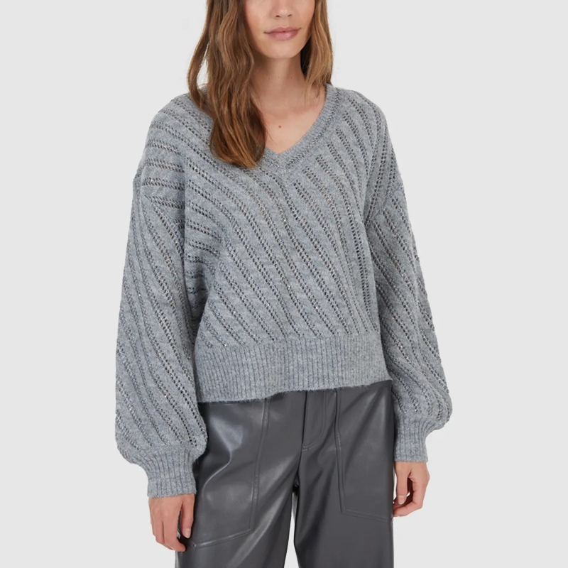 Marc Aurel Pullover Pullover grau(Image 3)