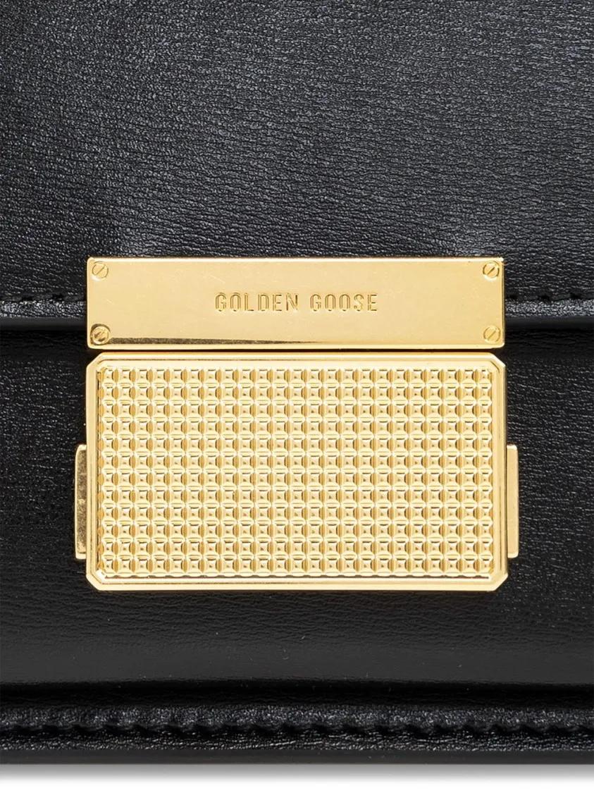 Golden Goose Hobo bags Black Leather Handbag in zwart