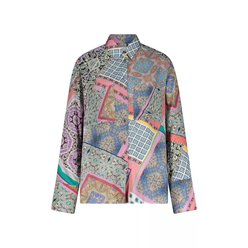 REPLAY Bluse mit Print Multicolor 