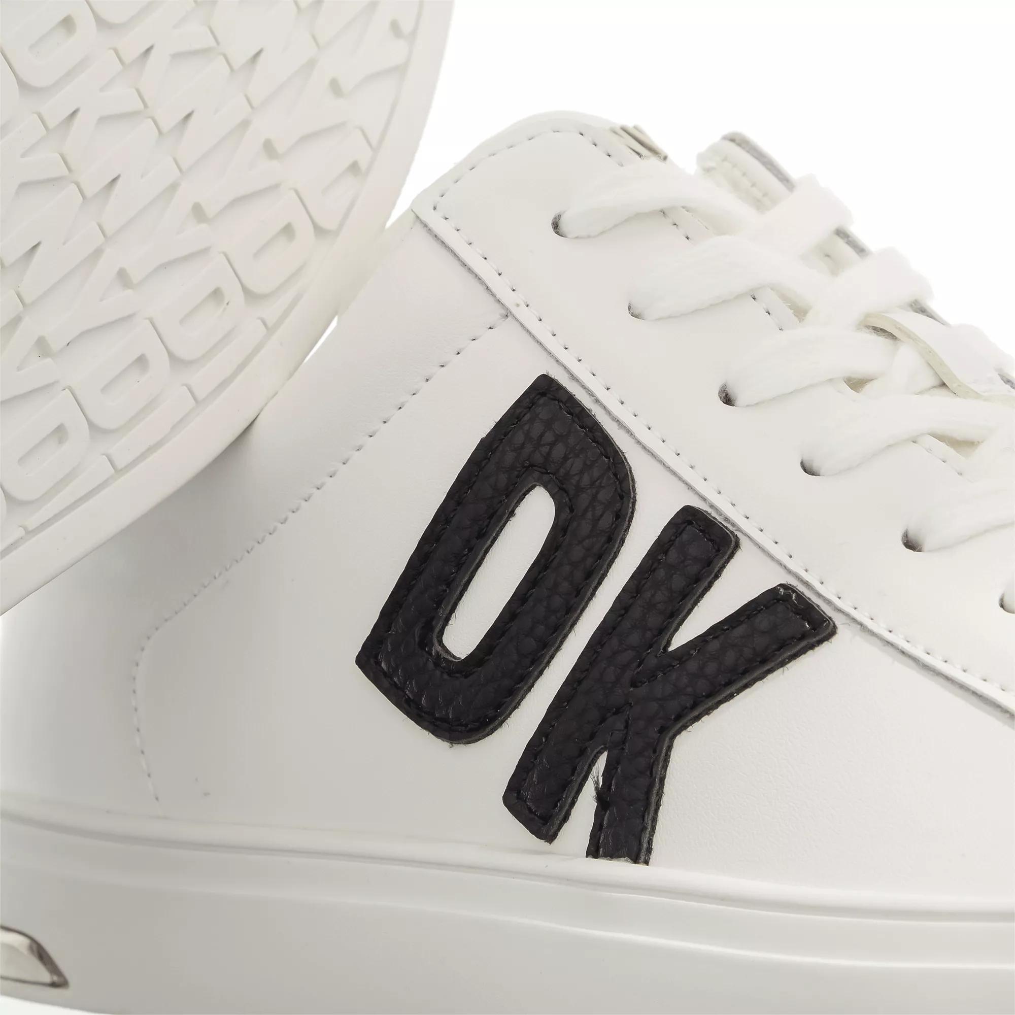 DKNY Abeni - Lace Up Sneaker - Brt White/black