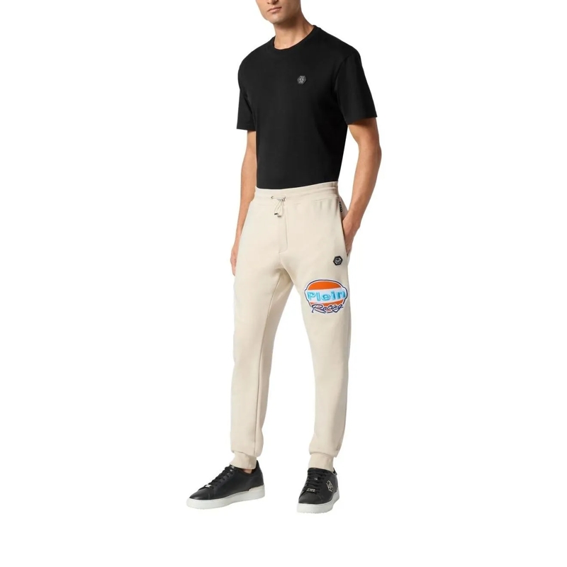 Philipp Plein Jogginghose Jogginghose Racing beige(Image 3)