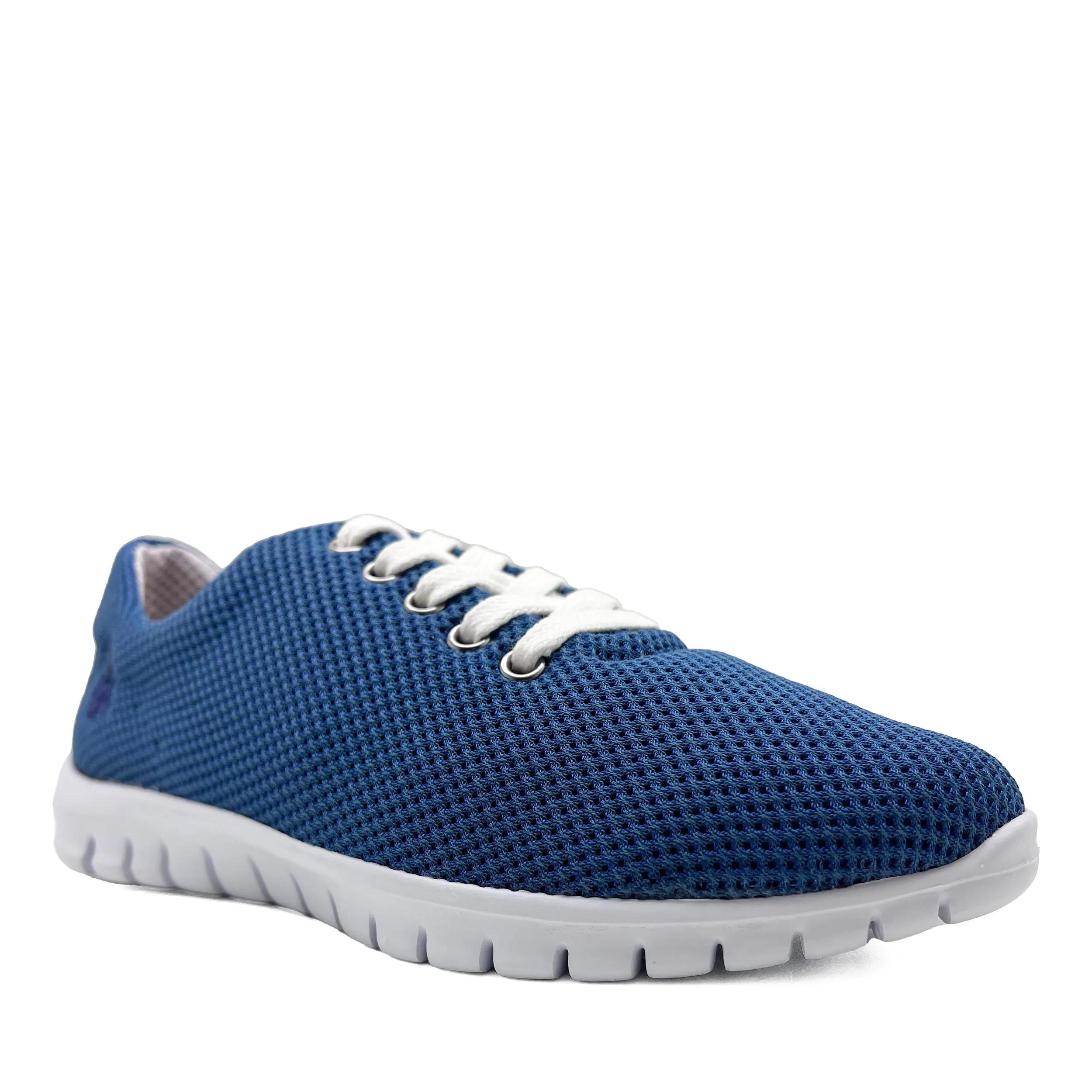 thies Sneakers - thies ® Cornrunner II navy  vegan aus Mais gefert - Gr. 38 (EU) - in Blau - für Damen