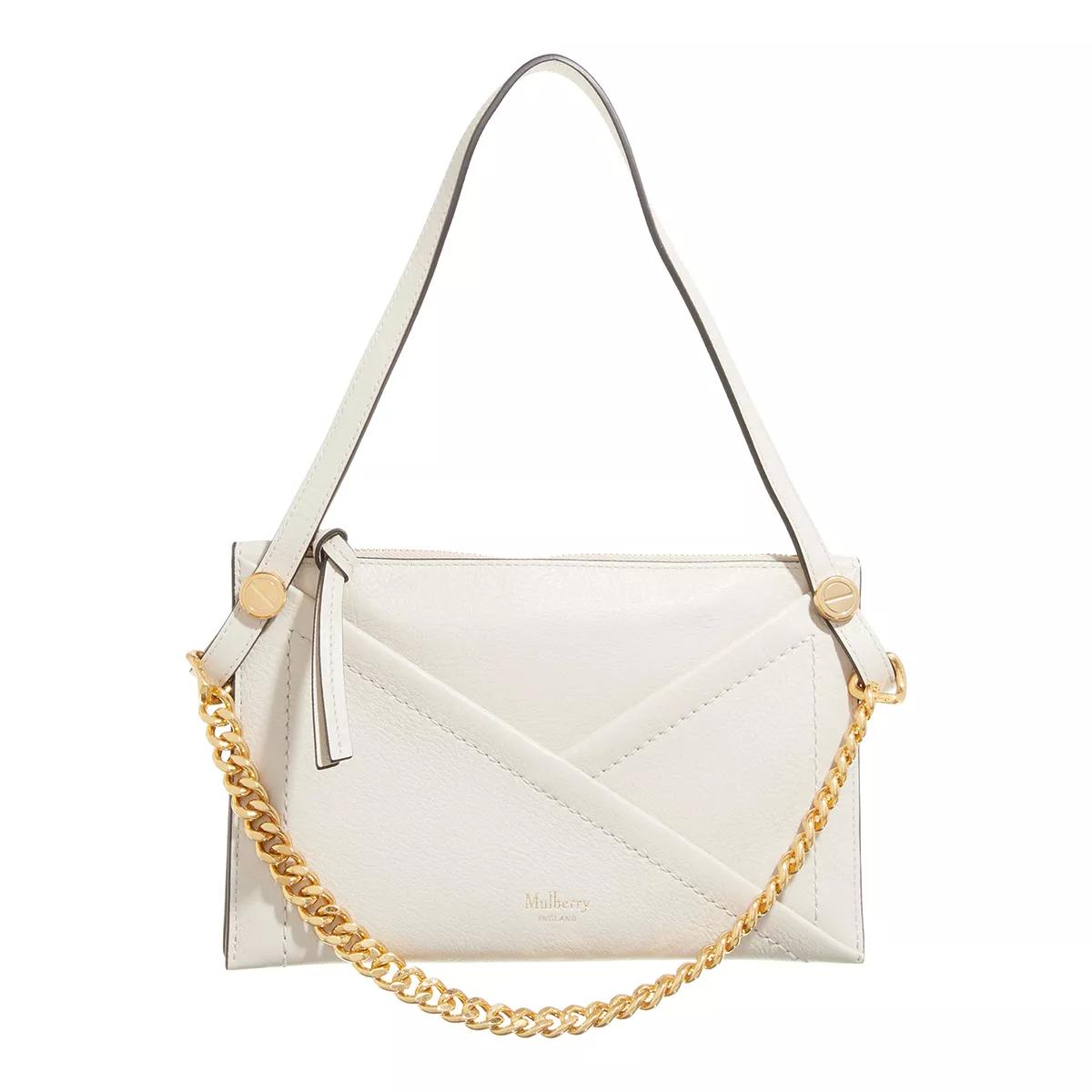 Mulberry Crossbody Bags - Medium Zipped Pouch - Gr. unisize - in Creme - für Damen