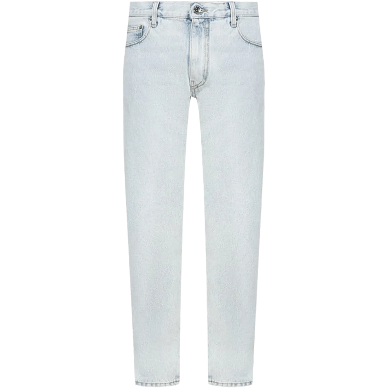 Off-White Jeans Slim Fit Jeans slim con stampa diag tab blu blau