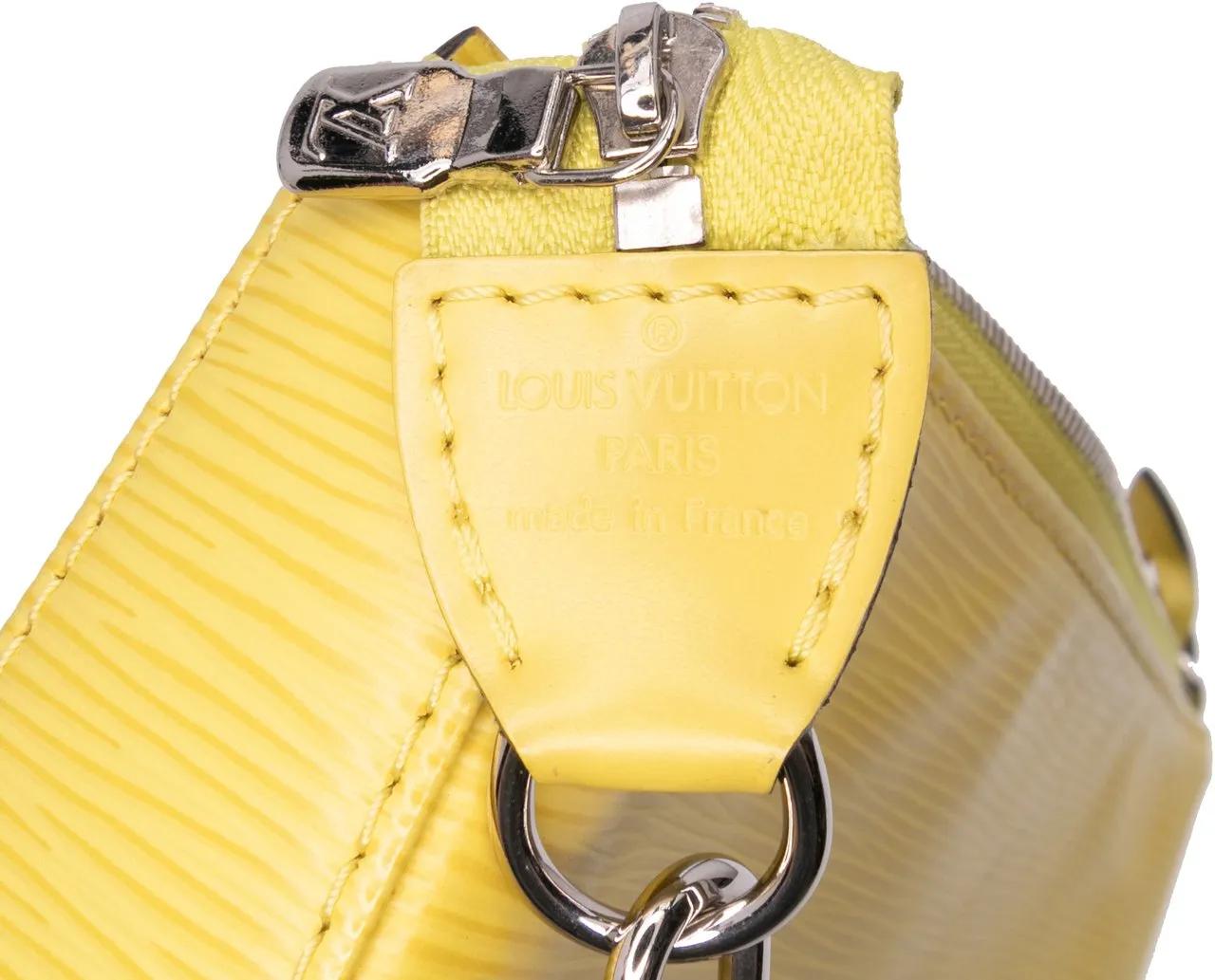 Thumbnail - Louis Vuitton Hobo Bags - Epi Pochette Accessoires - Gr. unisize - in Gelb - für Damen