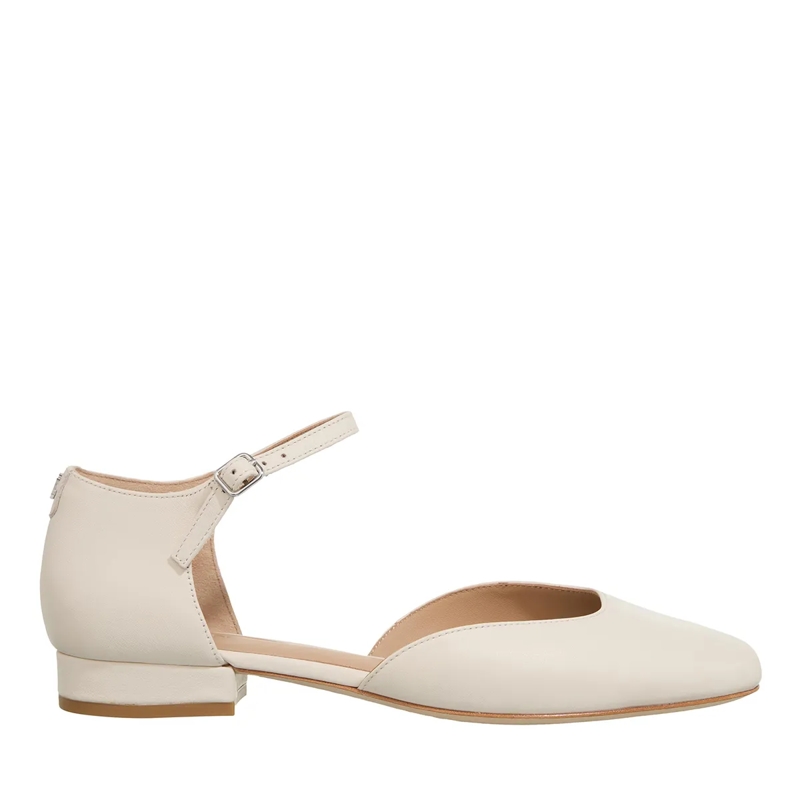 Lauren Ralph Lauren Mary Janes Emellie Mj Flats Mary Jane Soft White