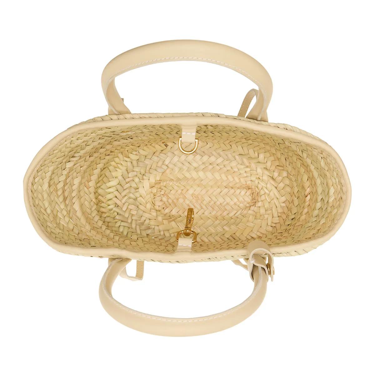 Jacquemus Shoppers & Totes Le Petit Panier Soli in beige