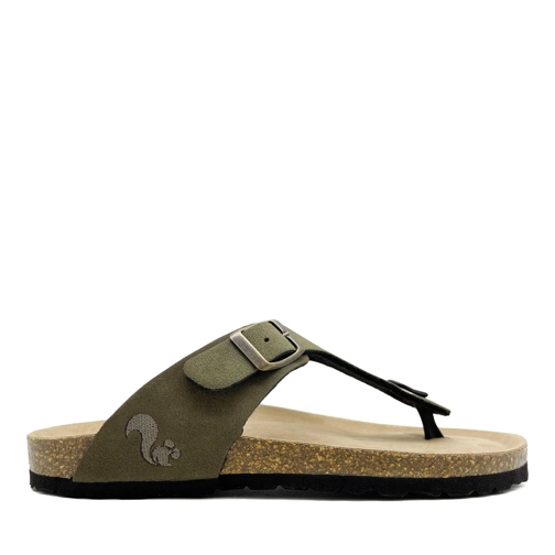 thies Sandale thies 1856 ® Eco Bio Thong Sandal vegan khaki (W/M mehrfarbig