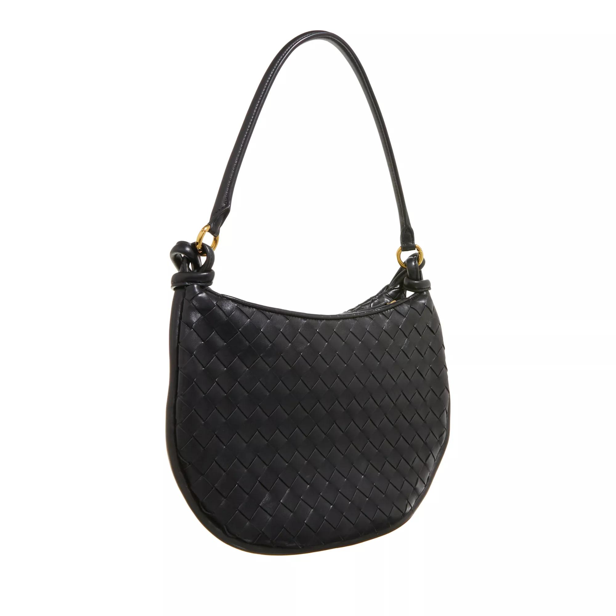 Bottega Veneta Hobo bags Medium Gemelli in zwart