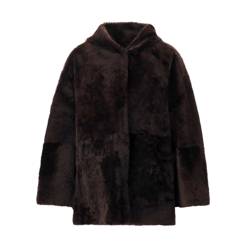 Werner Christ Jacke Wendejacke Greta aus Leder braun(Image 3)