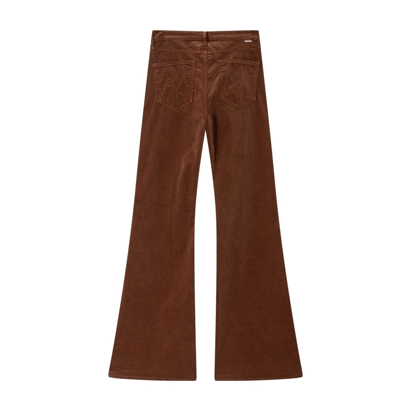 Mother Jeans Cordhose The Doozy aus Baumwoll-Mix braun(Image 2)