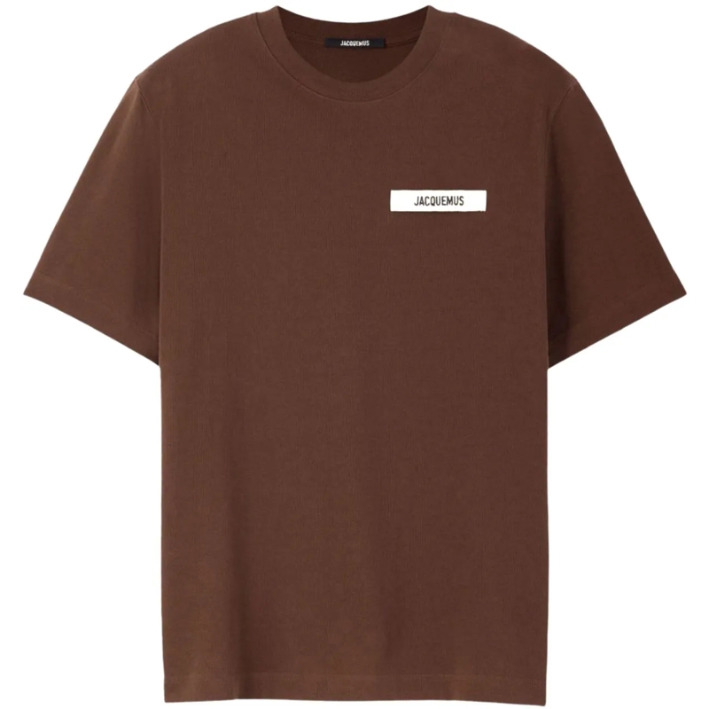 Jacquemus T-shirt T-Shirts And Polos Dark Brown braun
