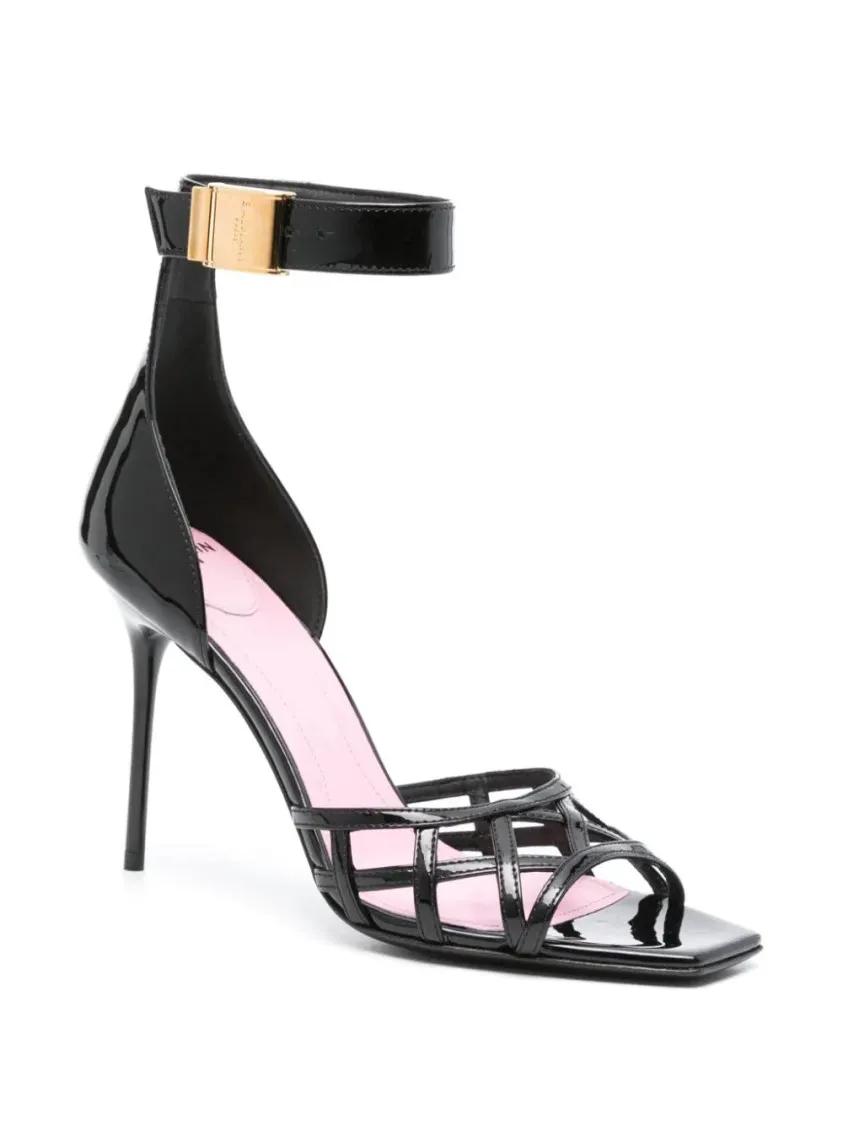 Thumbnail - Balmain Hohe Schuhe - Uma Patent Leather Pumps - Gr. 38 (EU) - in Schwarz - für Damen