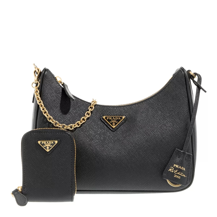 Prada Re Edition 2005 Shoulder Bag Black Crossbodytas