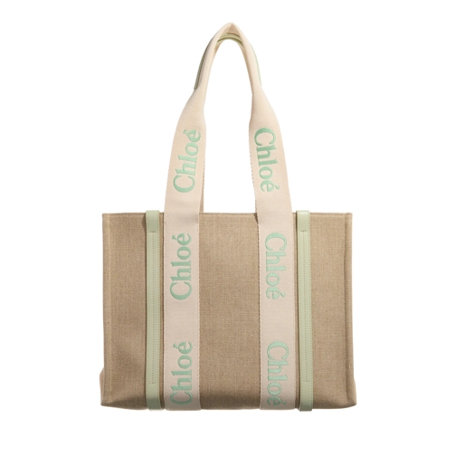 Chloé Tote Woody Light Eucalyptus