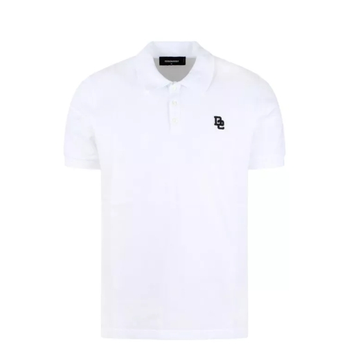 Dsquared2 Tennis Fit Polo Shirt White 