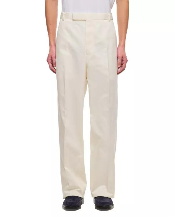 Thom Browne - Low Rise Beltloop Cotton Trouser - Größe 3 - gray