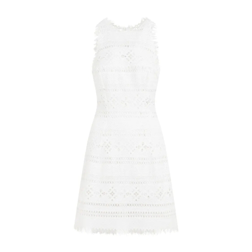 Ermanno Scervino Midi-Kleider White Polyester Dress White