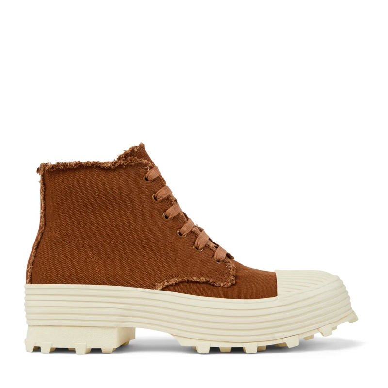 Camperlab Stiefel Stiefeletten Traktori mittel-braun