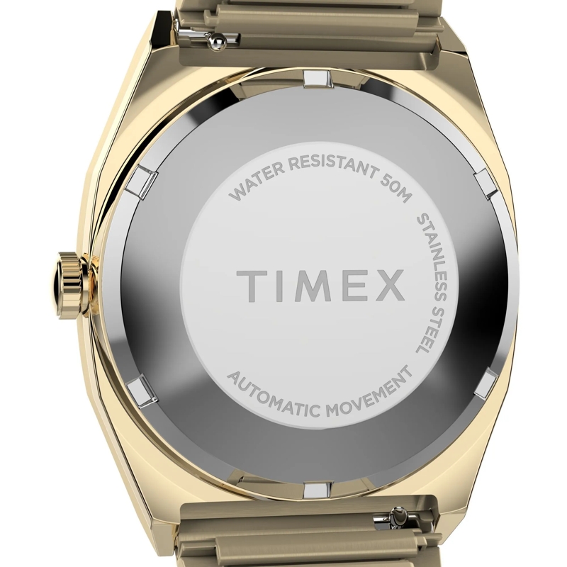 Timex Quarzuhr Mechanische Automatikuhr Timex® Automatic 1983 E L gold(Image 4)