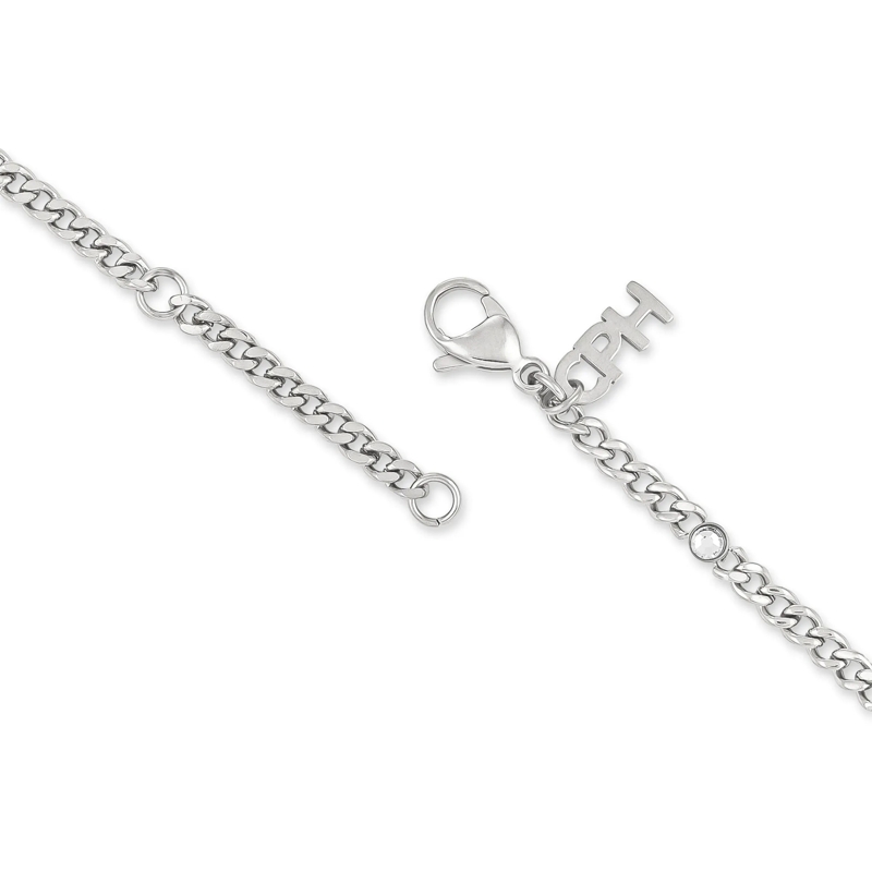 Copenhagen Mittellange Halskette Edelstahl Glittery silber(Image 4)